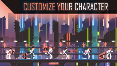 赛博朋克火柴人