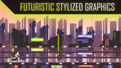 赛博朋克火柴人