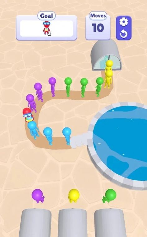 队列拼图 队列拼图