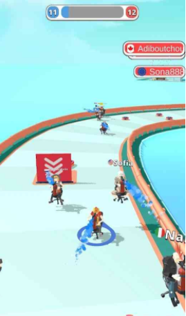 喷水赛跑 喷水赛跑