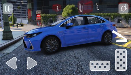 卡罗拉停车丰田司机 卡罗拉停车丰田司机