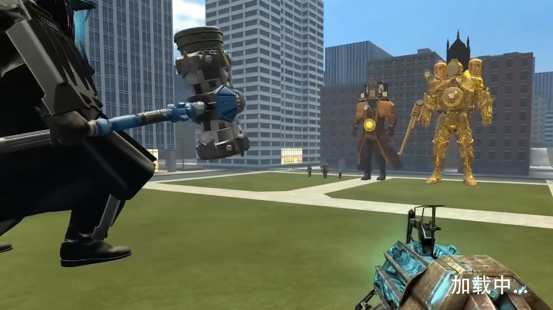 马桶人对战泰坦巨人 马桶人对战泰坦巨人