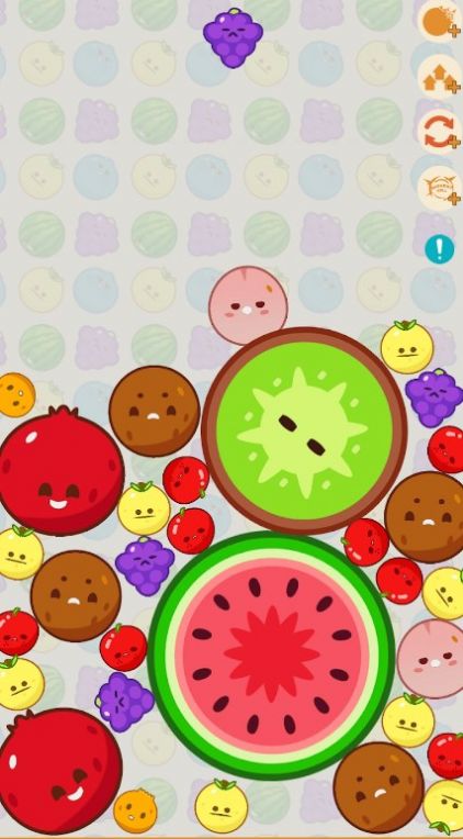 西瓜合并水果掉落