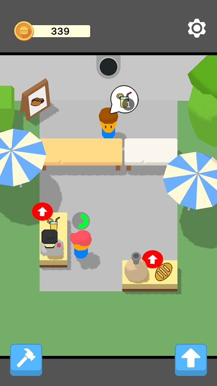 放置食物小摊 放置食物小摊