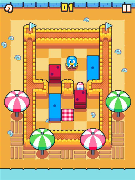 企鹅野餐中 企鹅野餐中