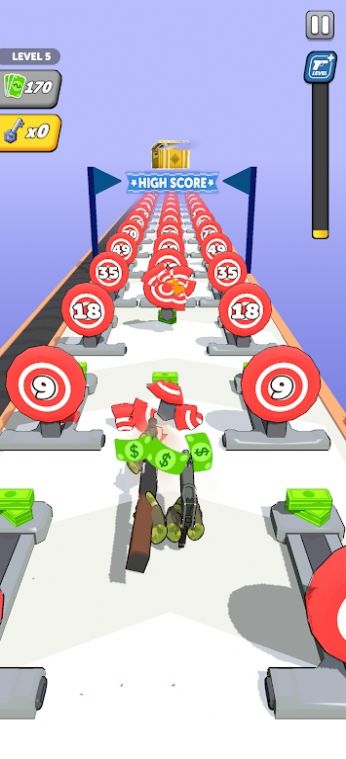 收集箱子射击跑酷 收集箱子射击跑酷