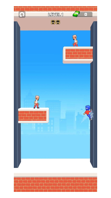 绳索男孩摆动战斗 绳索男孩摆动战斗