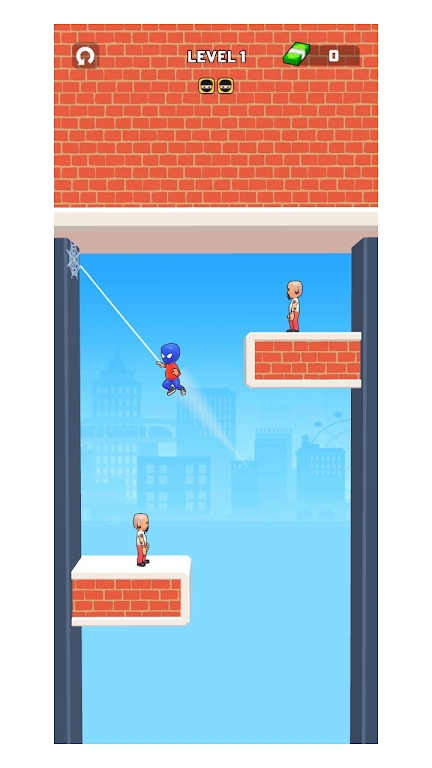 绳索男孩摆动战斗 绳索男孩摆动战斗