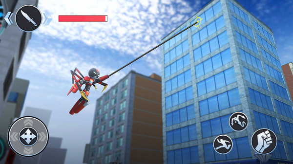 火柴蜘蛛英雄城市奔跑 火柴蜘蛛英雄城市奔跑