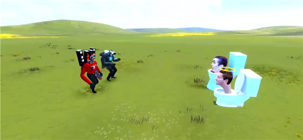 盖瑞模组马桶人模组 盖瑞模组马桶人模组