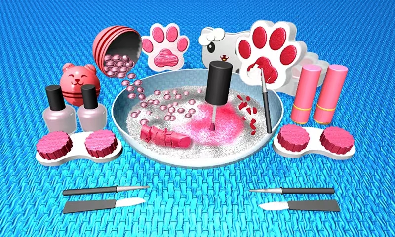 化妆膏DIY ASMR 化妆膏DIY ASMR