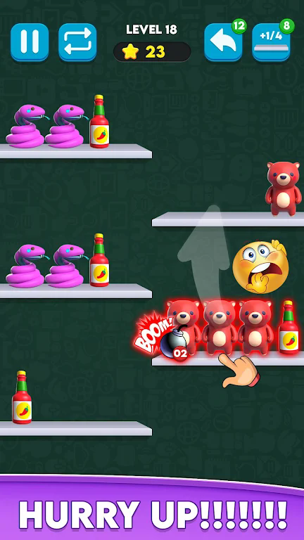 货物排序谜题匹配 货物排序谜题匹配