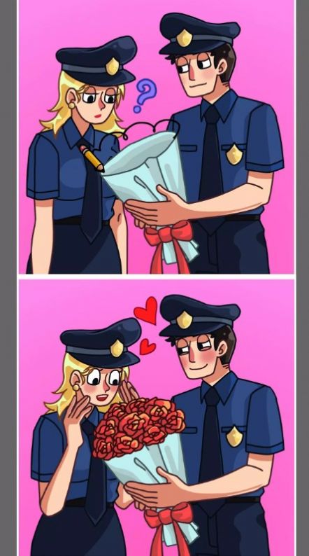 绘制警察拼图 绘制警察拼图