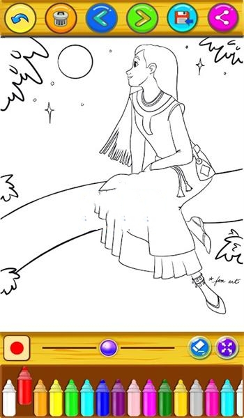 阿莎着色书 阿莎着色书