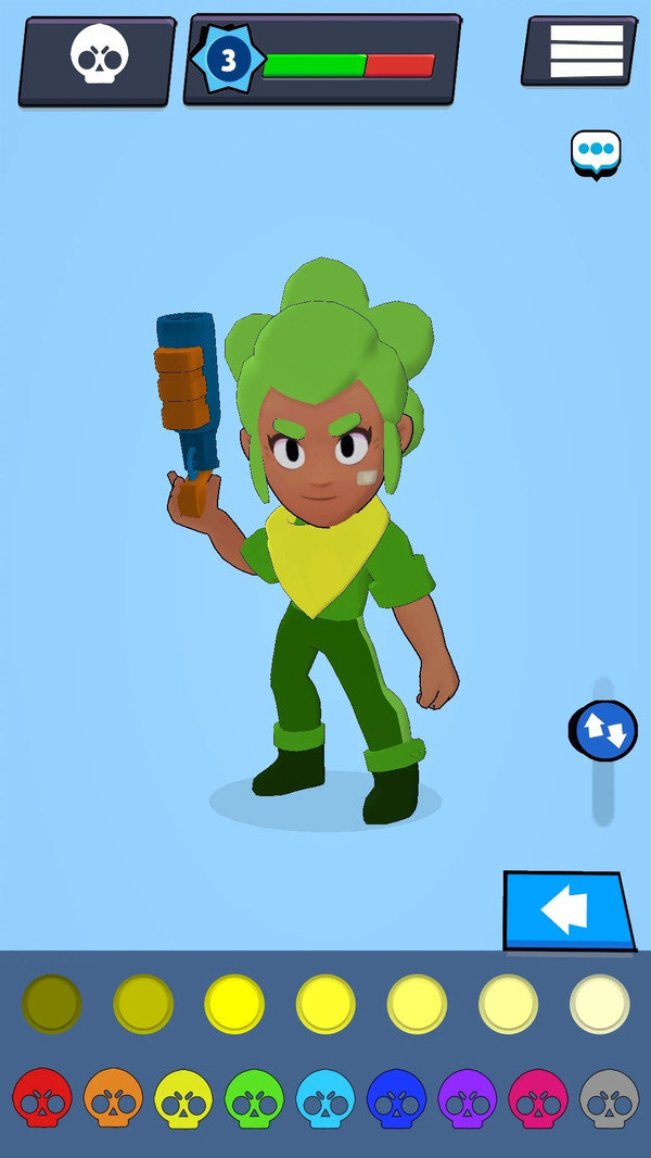 荒野乱斗着色 荒野乱斗着色