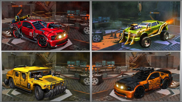 疯狂赛车枪战 疯狂赛车枪战