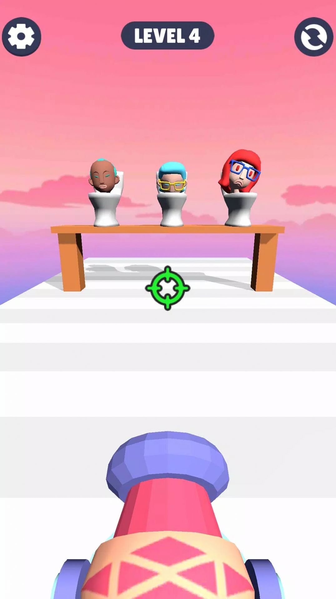 射击大炮厕所人 射击大炮厕所人