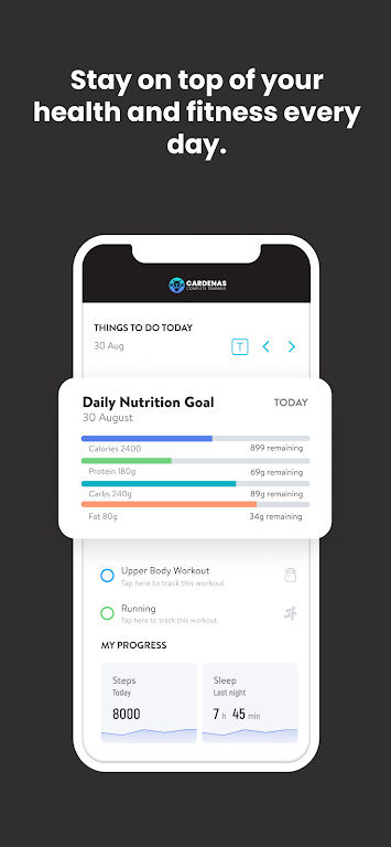 卡德纳斯完成培训