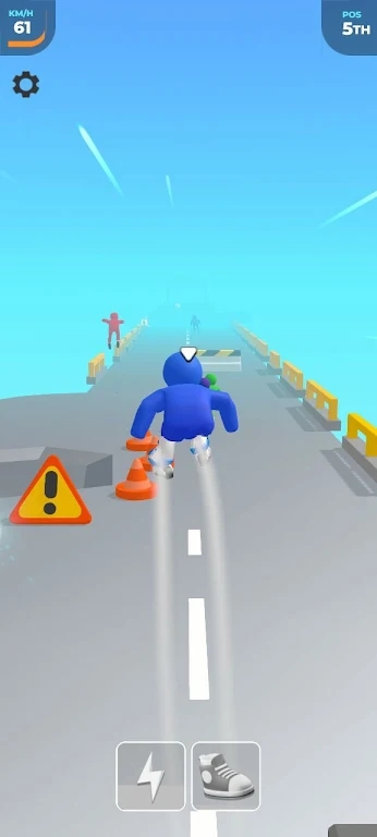 橡皮人娃娃天空溜冰者